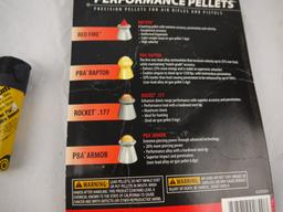 Ammo: (2) partial tubes of Daisy BBs & Gamo .177 pellets (4 types)