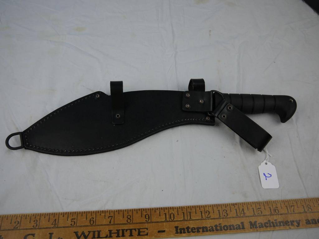 KA-BAR 02-1249 Machete Kukri with sheath, made in Taiwan