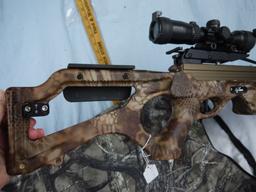 Excalibur 308 Short crossbow with Hawke 1.5-5x32 IR-SR scope, non-padded soft case - probably new