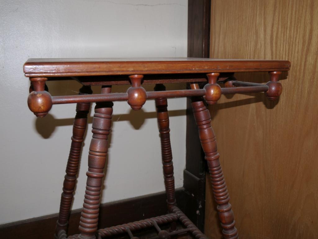 Stick and ball parlor table