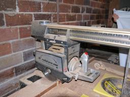 Wards PowrKraft 10" radial arm saw w/2 extra blades