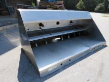 10FT GAYLORD S/STEEL EXHAUST HOOD W/BACK WALL