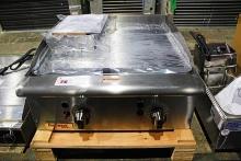 NEW CECILWARE PRO CE-G24TPF 24IN, GAS FLAT GRILL