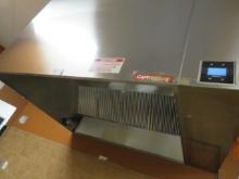 69-INCH S/STEEL EXHAUST HOOD W/ANSUL