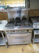 BAKERS PRIDE 6-EYE GAS RANGE