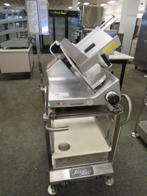 BIZERBA SE12 DELI SLICER WITH SLICER CART