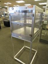 22X27 HEAT MAX 2-DOOR FOOD WARMER WITH STAND