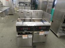 2016 GILES 2-BANK FRYER 208V/3PH MODELS EOF-10, EOF-20