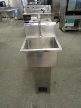 S/STEEL HAND SINK - NO FOOT PEDAL