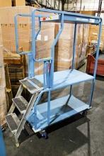 CANNON CARTS EASY STOCK SHELF STOCKING CART