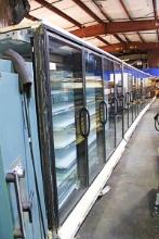 HUSSMANN RL-5U FREEZER DOORS W/ ELECTRIC DEFROST 2004 MODEL (SELLING BY THE DOOR)