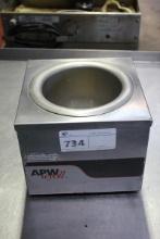 APW WYOTT W-4B ROUND 4 QUART WARMER