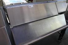 4' STAINLESS STEEL WALL SHELF