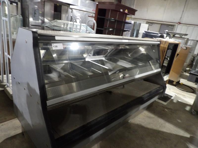 8FT CUSTOM DELIS DILW8 2-DECK HOT DELI CASE 2014