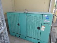 ONAN GGFC-4486199 45KW GENERATOR W/DOGHOUSE NATURAL GAS