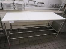 6FT POLYTOP TABLE