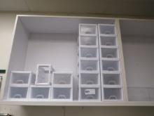 PLASTIC STORAGE CONTAINERS (18) - ONE LOT