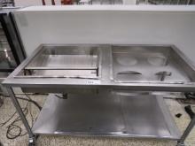 6FT S/STEEL BAKERY GLAZING TABLE