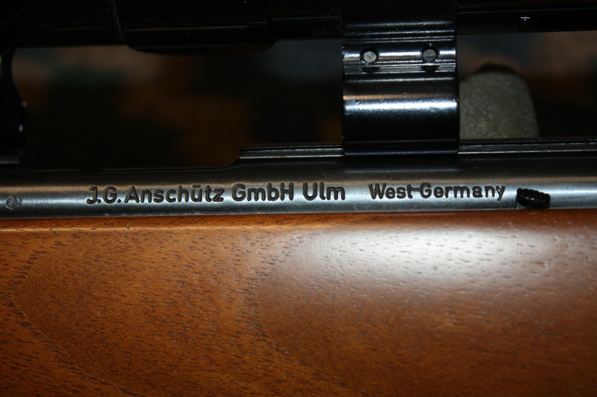 J.G. ANSCHUTZ RIFLE