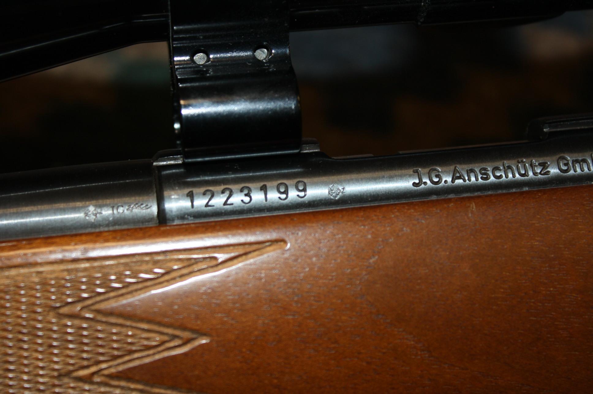 J.G. ANSCHUTZ RIFLE