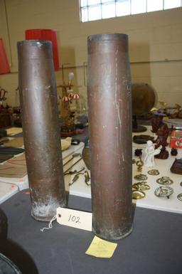 90 MM & 105 MM ARTILLARY SHELLS