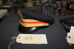 U.S. ARMY CHIEF WARRANT OFFICER'S BLUE DRESS HAT, CIRCA 1963