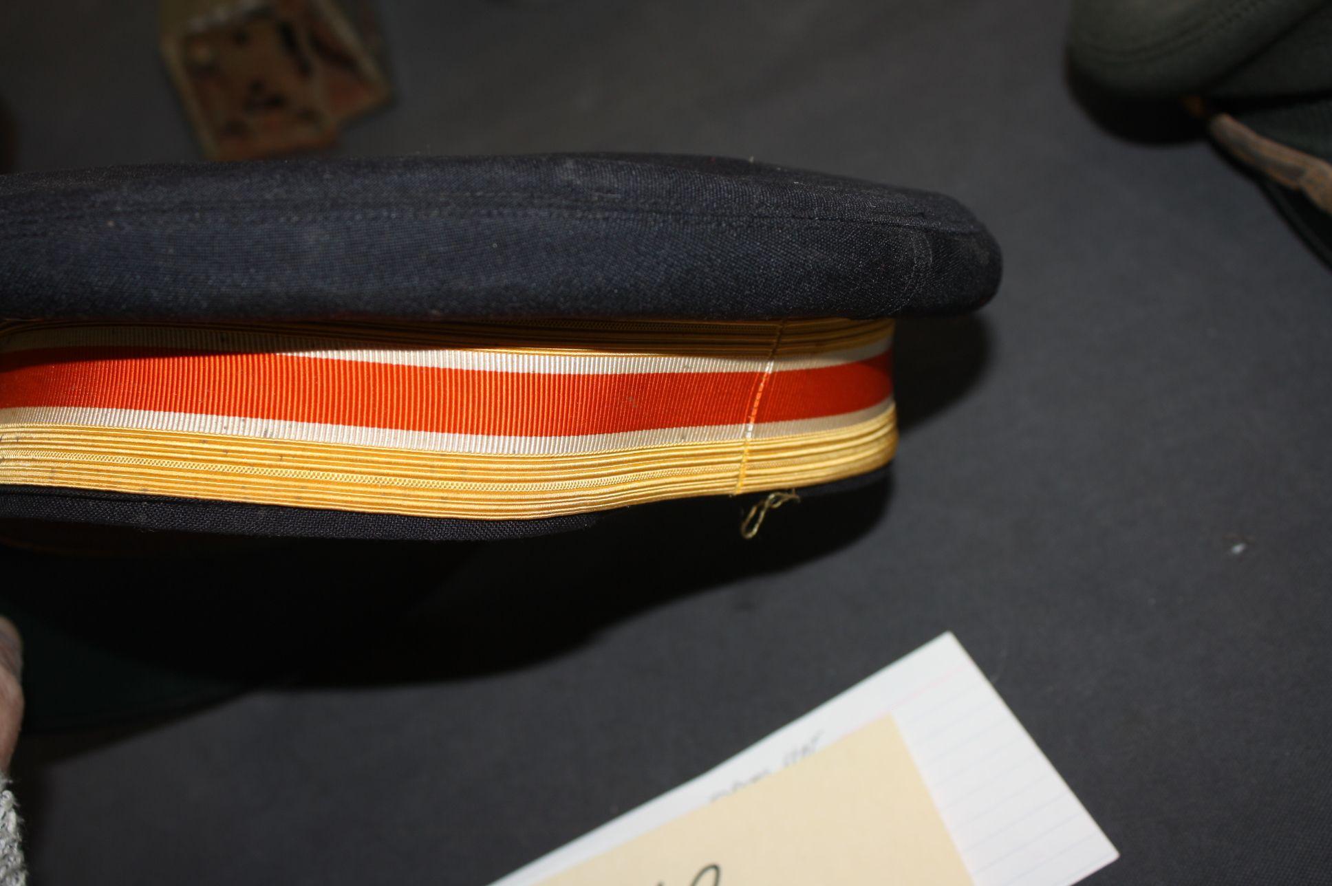 U.S. ARMY CHIEF WARRANT OFFICER'S BLUE DRESS HAT, CIRCA 1963