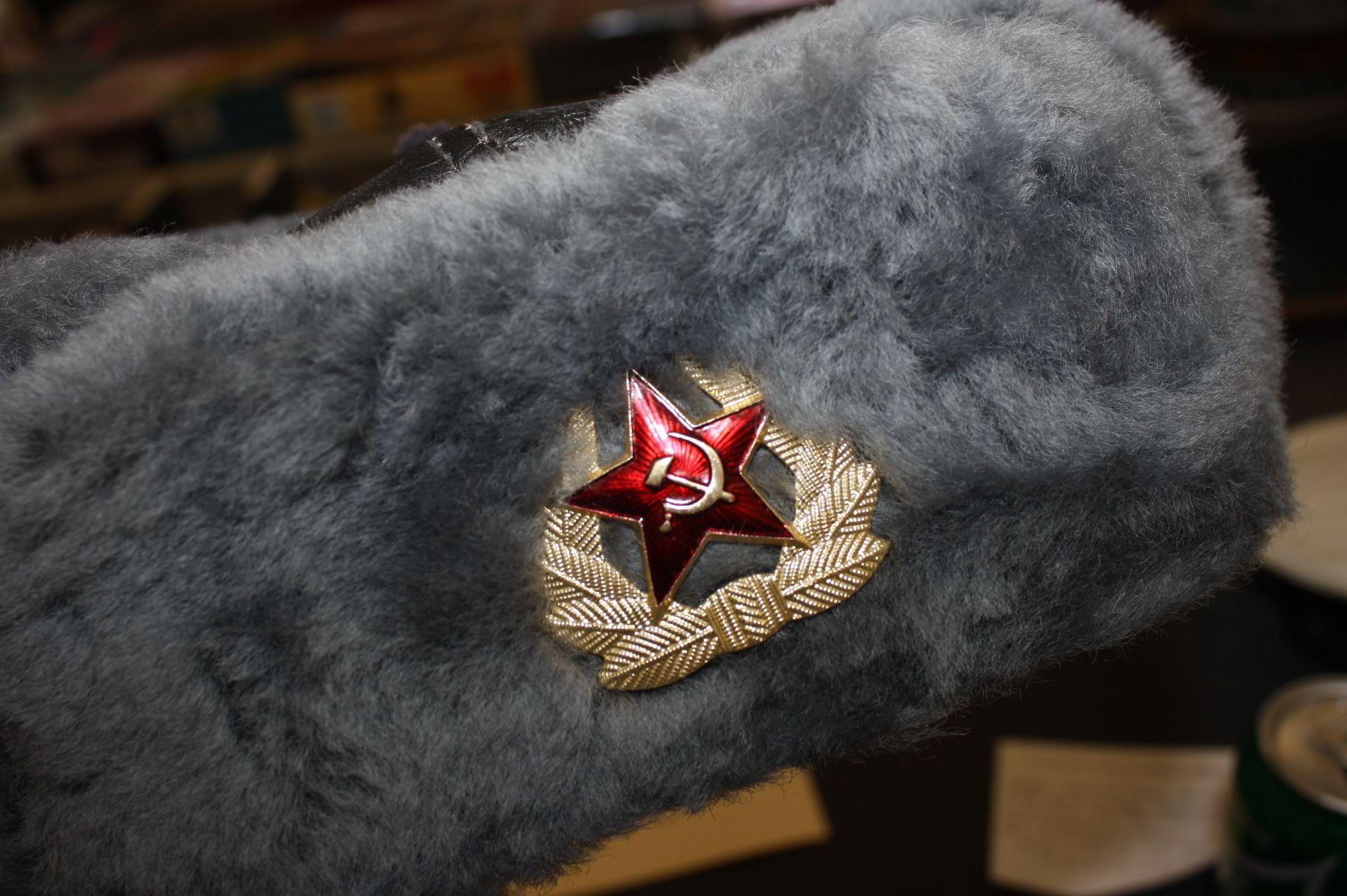 RUSSIAN ARMY BUSHKA DRESS HAT
