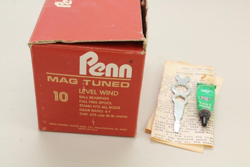 1 PENN LEVEL WIND 10 REEL W/BOX.