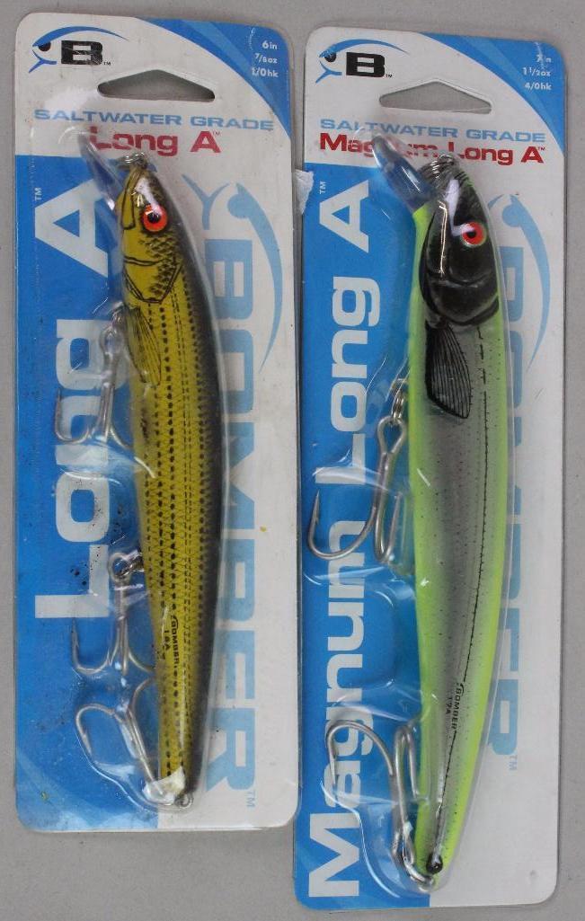 13 VARIOUS FRESH AND SALTWATER LURES