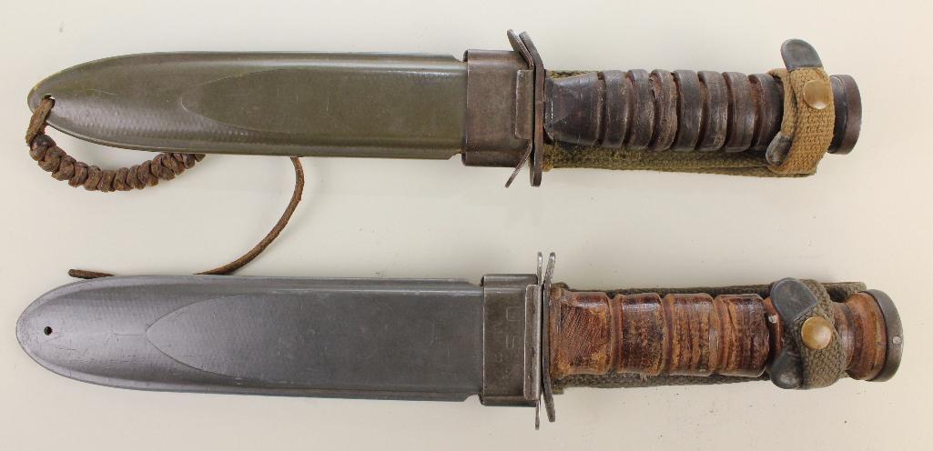 US Navy Mark II Knife and US M3 Fighting/Trench Knife