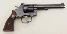 Smith & Wesson Model 17 K22 double action revolver.