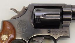 Smith & Wesson Model 10 double action revolver.