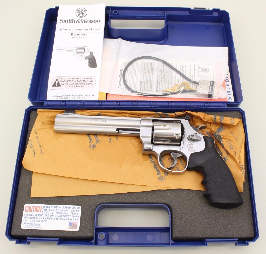 Smith & Wesson Model 629 double action revolver.