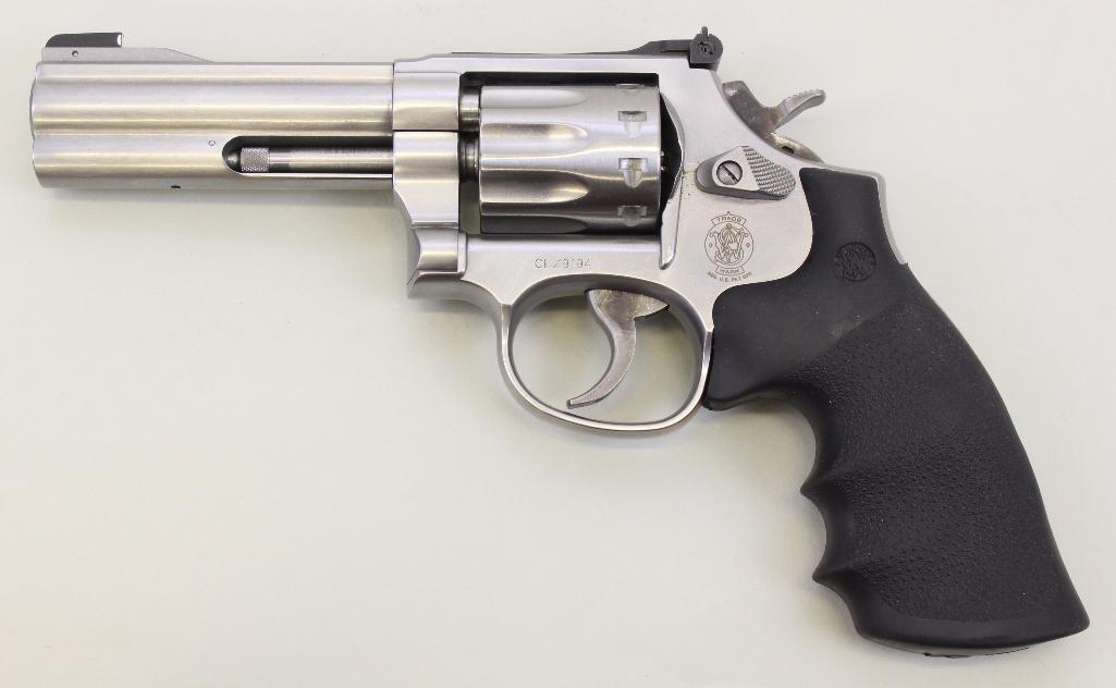 Smith & Wesson Model 617-4 double action revolver.