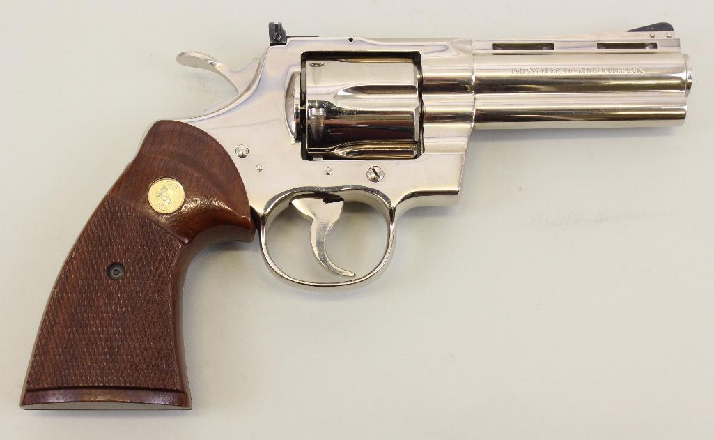 Colt Python double action revolver.