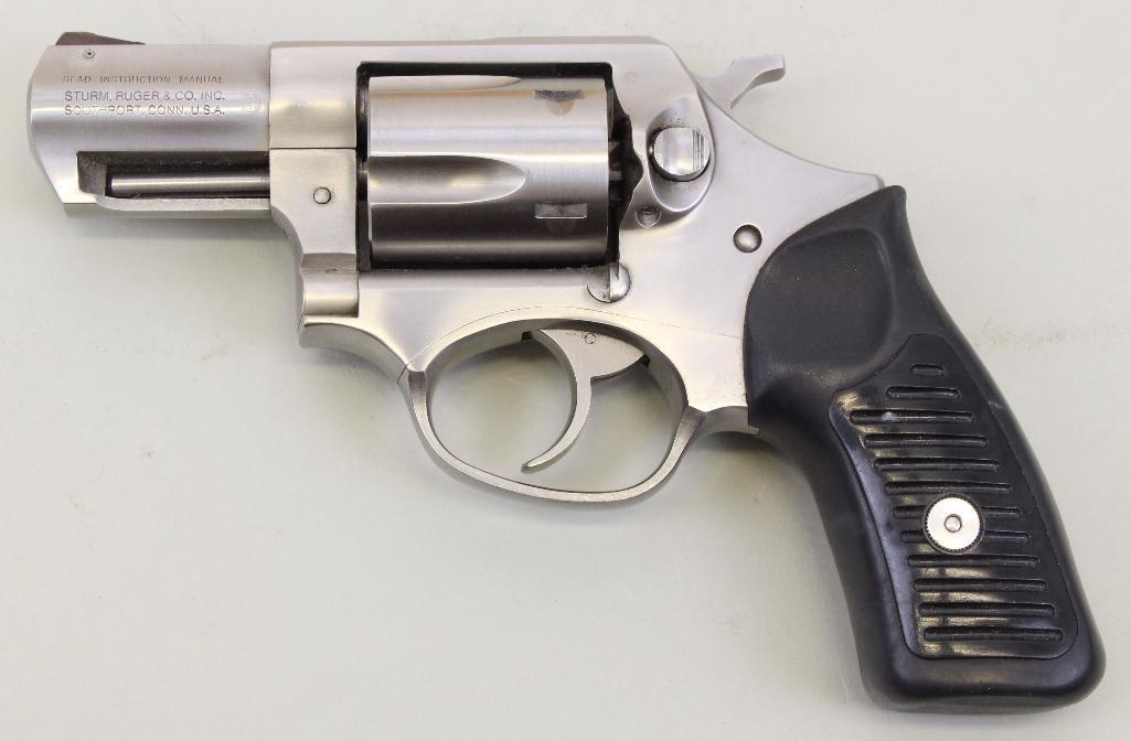 Ruger SP101 double action revolver.