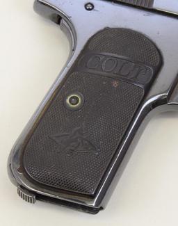 Colt 1903 Pocket semi-automatic pistol.