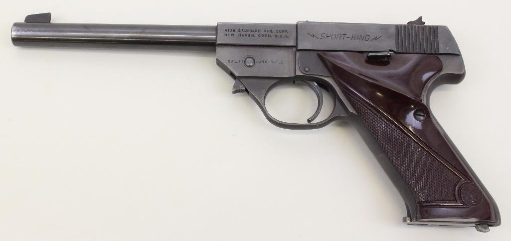 High Standard Sport King semi-automatic pistol.