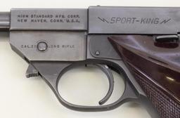 High Standard Sport King semi-automatic pistol.