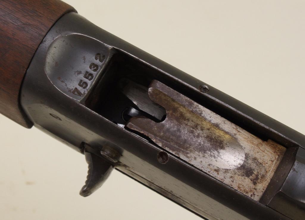Remington M11 Riot semi-automatic shotgun.