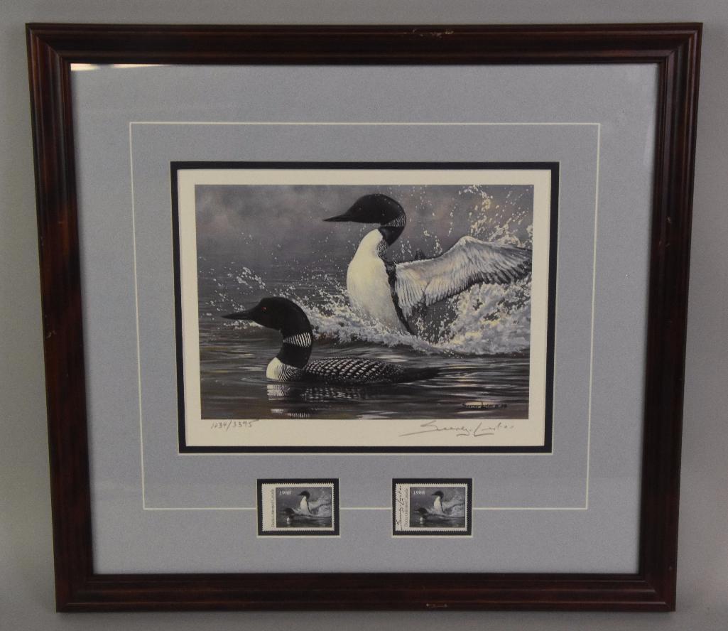 Ducks Unlimited Common Loons 1988