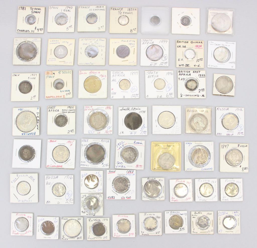 FOREIGN COIN LOT