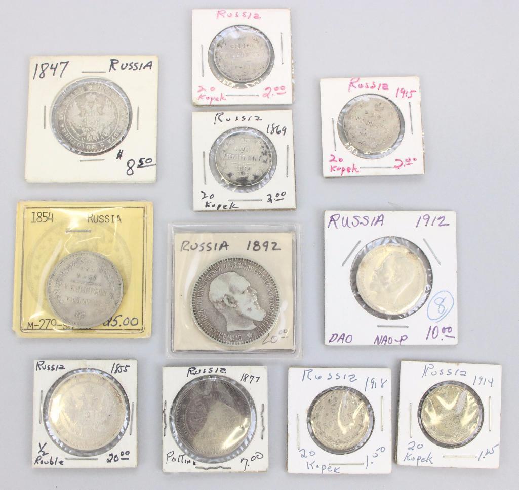 FOREIGN COIN LOT