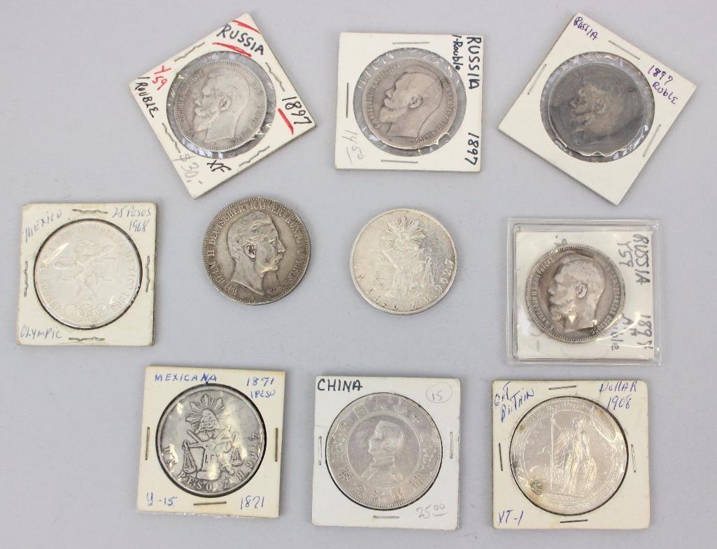 FOREIGN COIN LOT