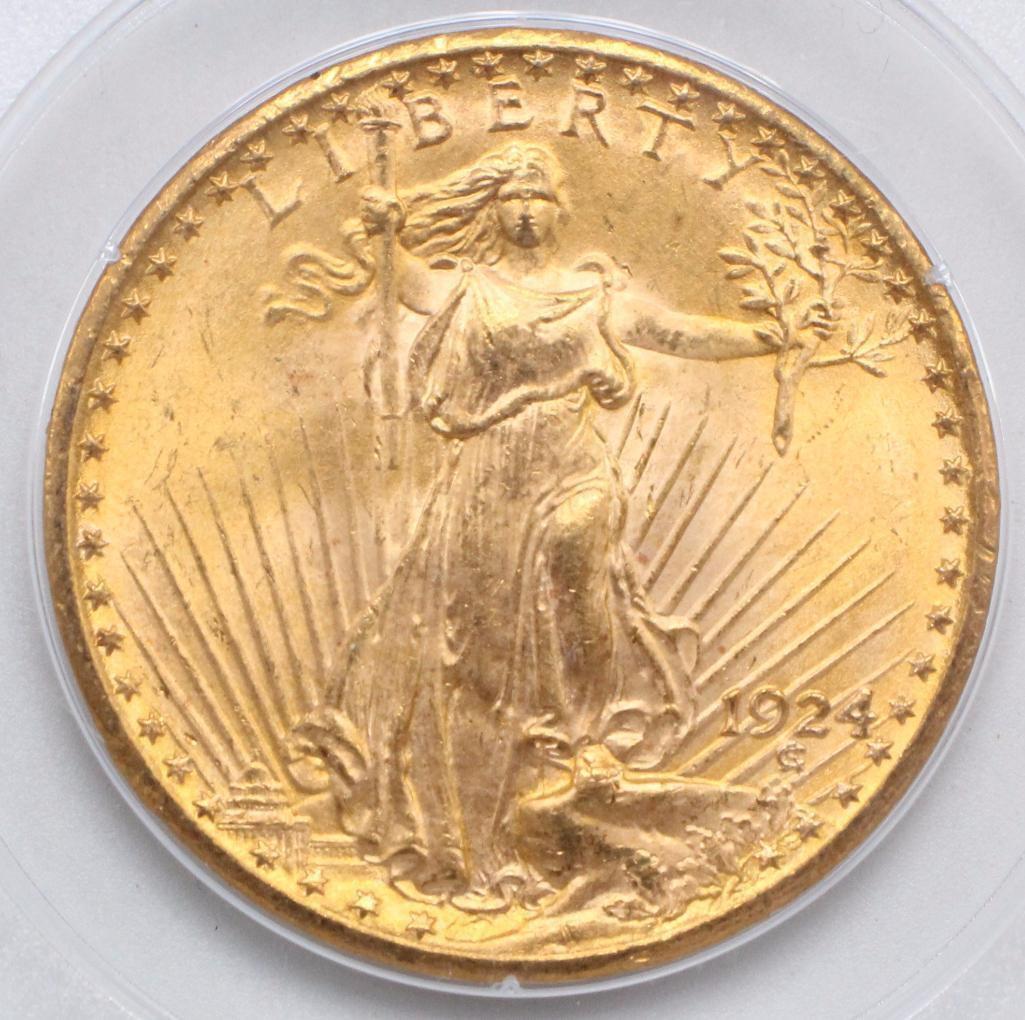 $20 GOLD,  ST. GAUDENS