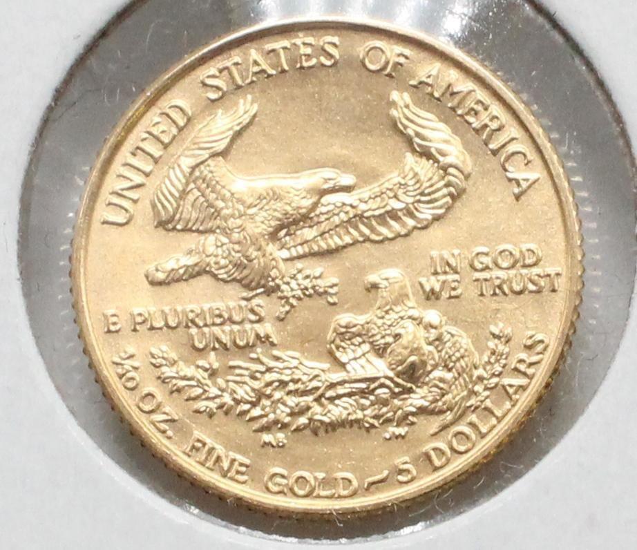 $5 GOLD AMERICAN EAGLE: