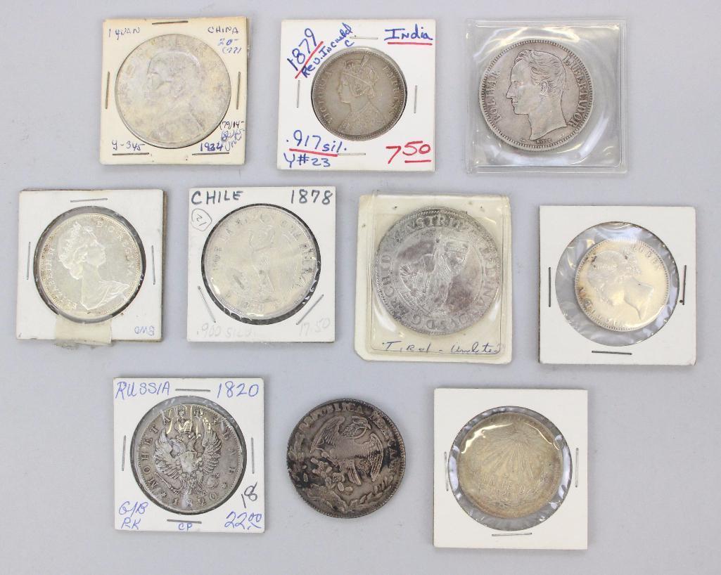 FOREIGN COIN LOT