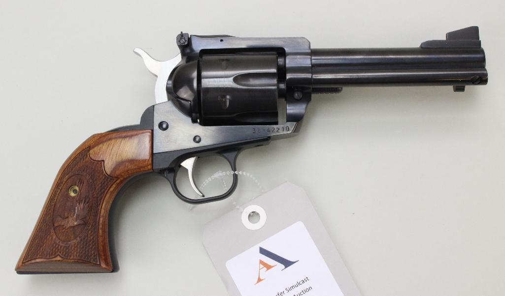 Ruger New Model Blackhawk single action revolver.