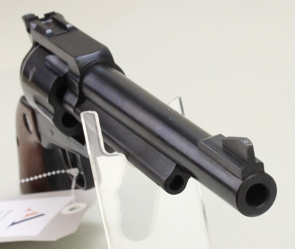 Ruger New Model Blackhawk single action revolver.